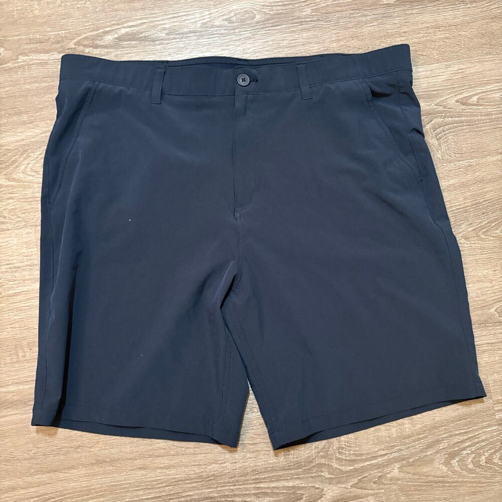 Rorie Whelan Golf Shorts Men Size 40 Navy Blue Stretch Performance